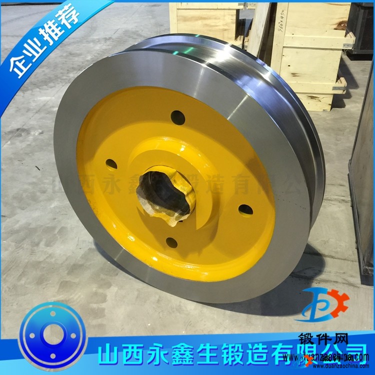鍛件廠專業(yè)鍛造筑路機械車輪鍛件