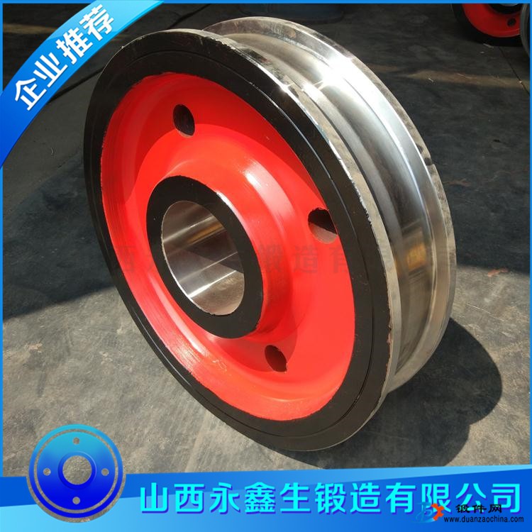 鍛造廠專業(yè)鍛造渣罐傾翻車車輪鍛件 定制加工 品質(zhì)保證