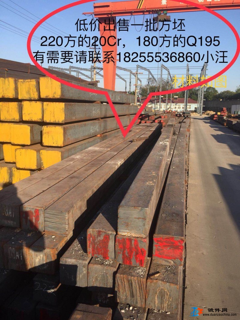 低價供應 20Cr 220方  Q195 180方