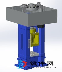 400噸螺旋壓力機熱鍛模鍛設備一模兩件設備