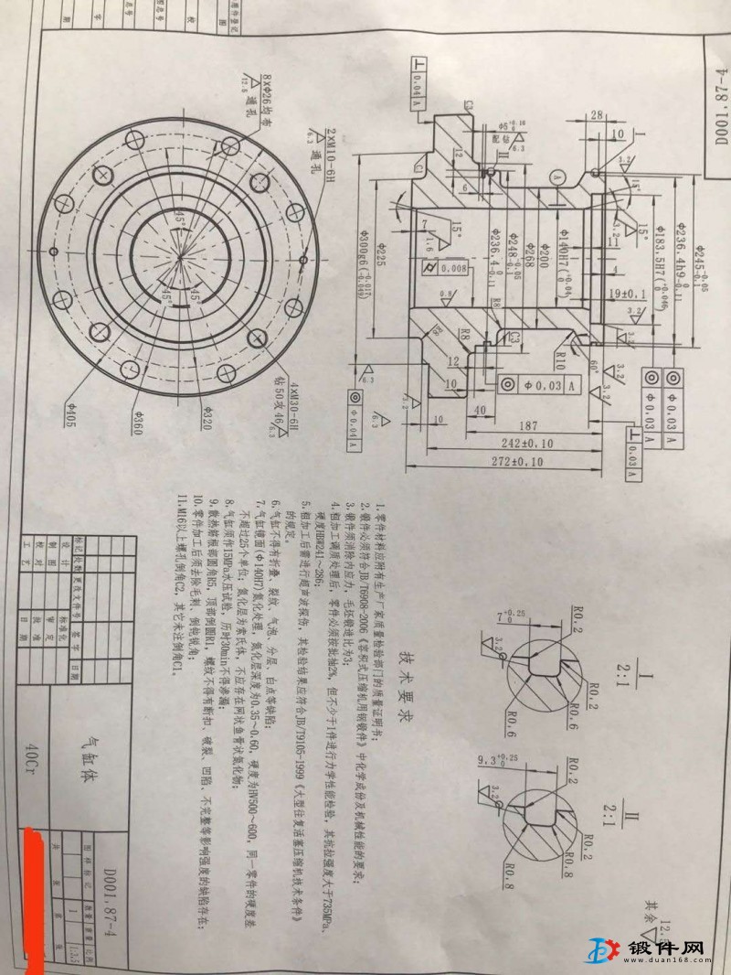 求購鍛件